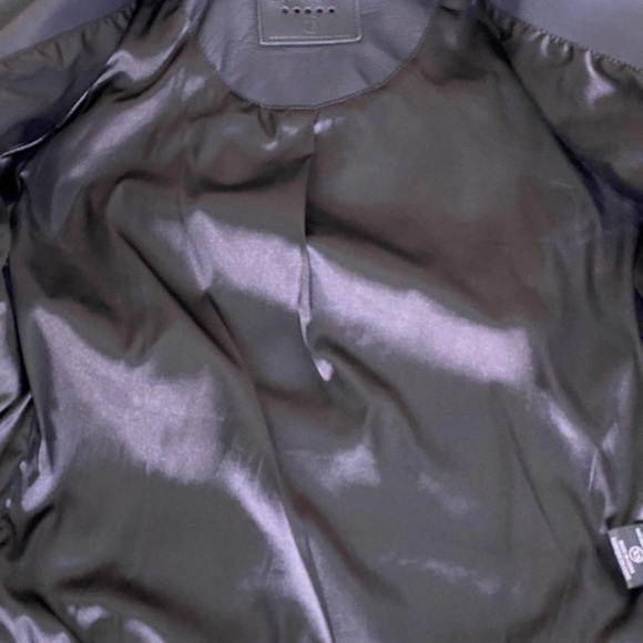 Blank NYC Vegan Moto Jacket Looks New Size XS Gold Tone Hardware Retail $125 - Picture 11 of 14